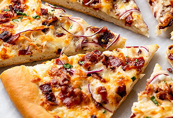 Chicken And Bacon Pizza
